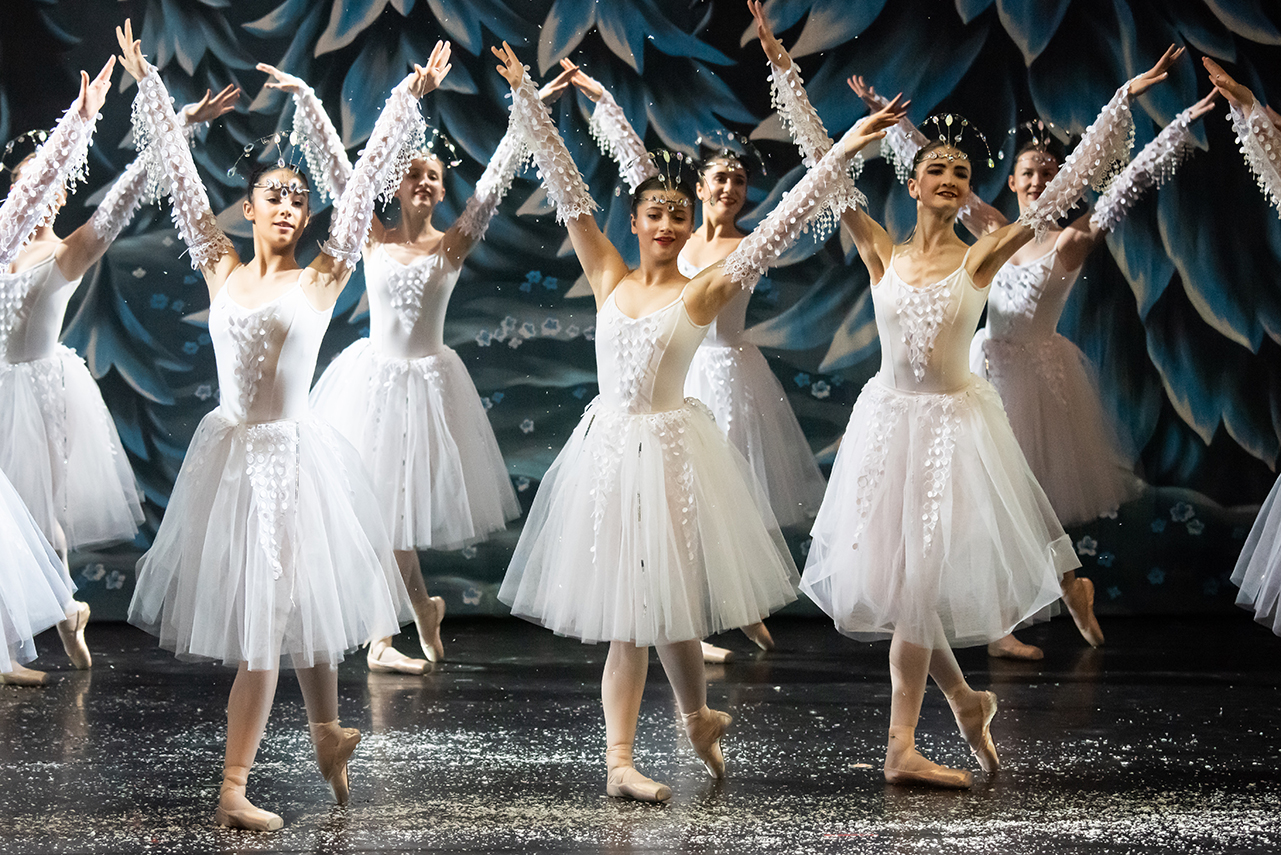 Ballet dancers in the Nutcracker Ballet 