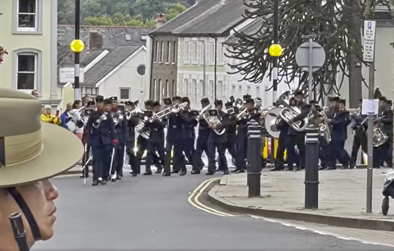 Gurkha soldiers proudly parade in Brecon