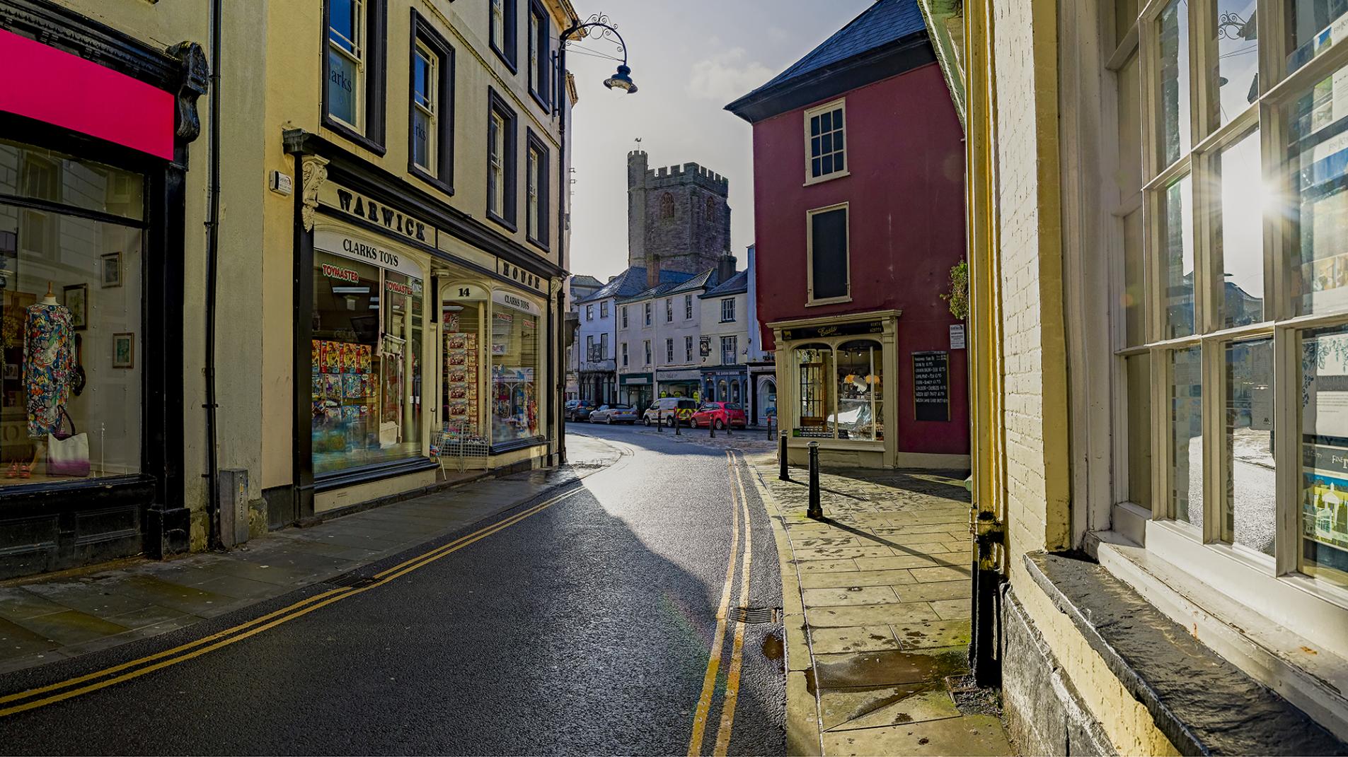 Brecon high street